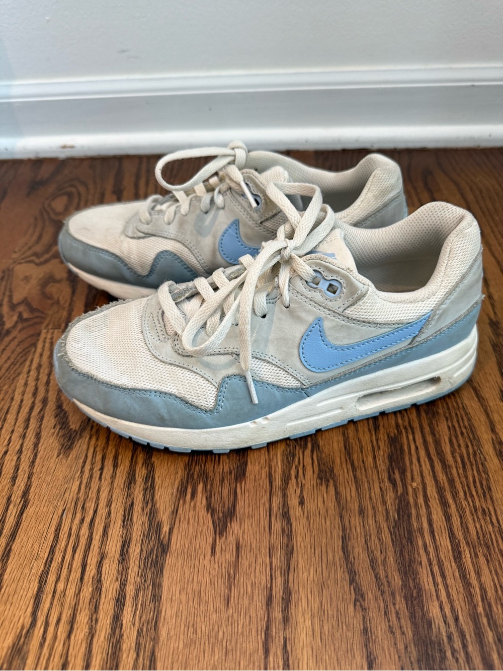 Nike air max 1 Gs Sail Blue Tint 5.5 youth
